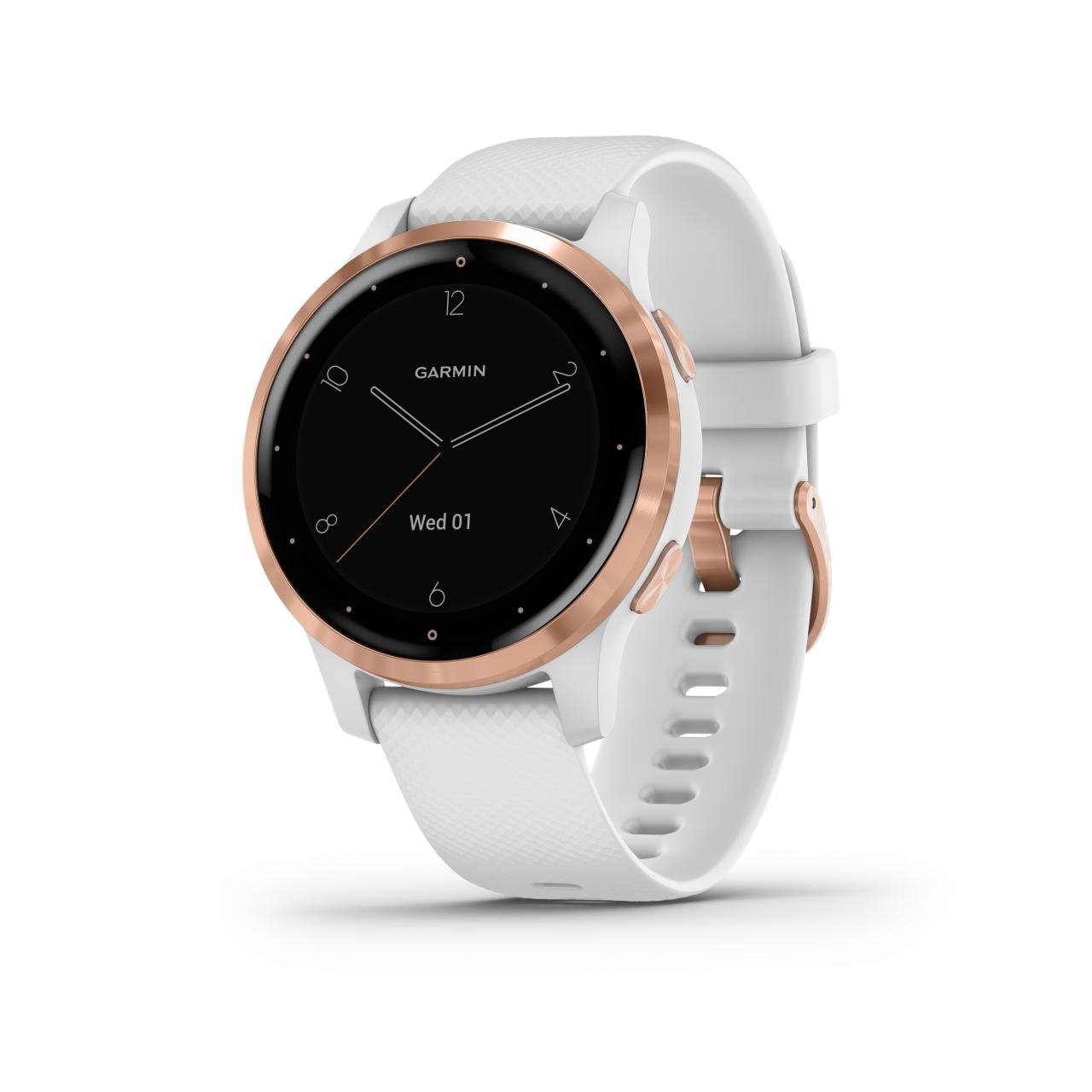 Garmin vivoactive 4S fehér Rose Gold csattal 112 900 Ft Pénztárbolt